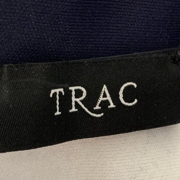 Navy Floral Mini Dress by Trac - Picture 4 of 4